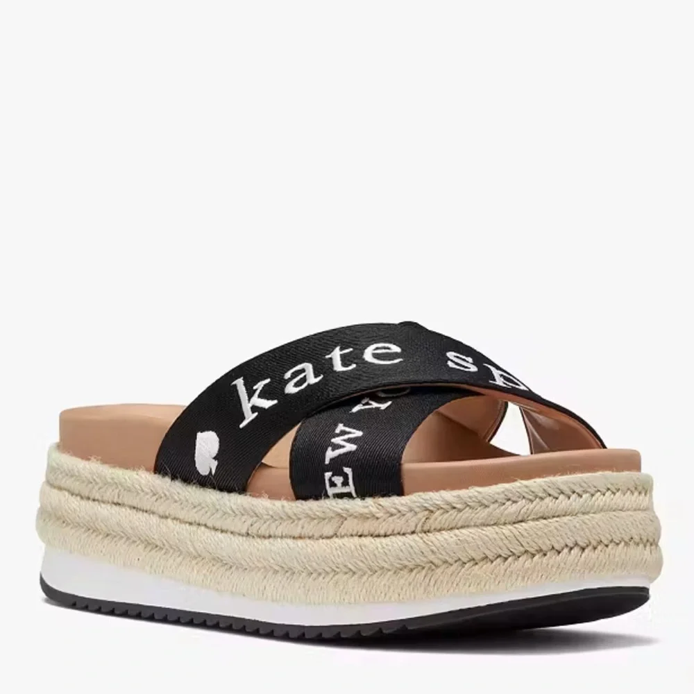 Kate Spade Piper Flatform Espadrilles 9